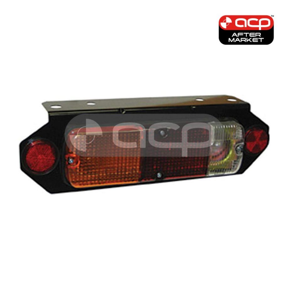 Tail Light Universal - Stop/Park/Indicator/Reverse/Reflector with Bracket