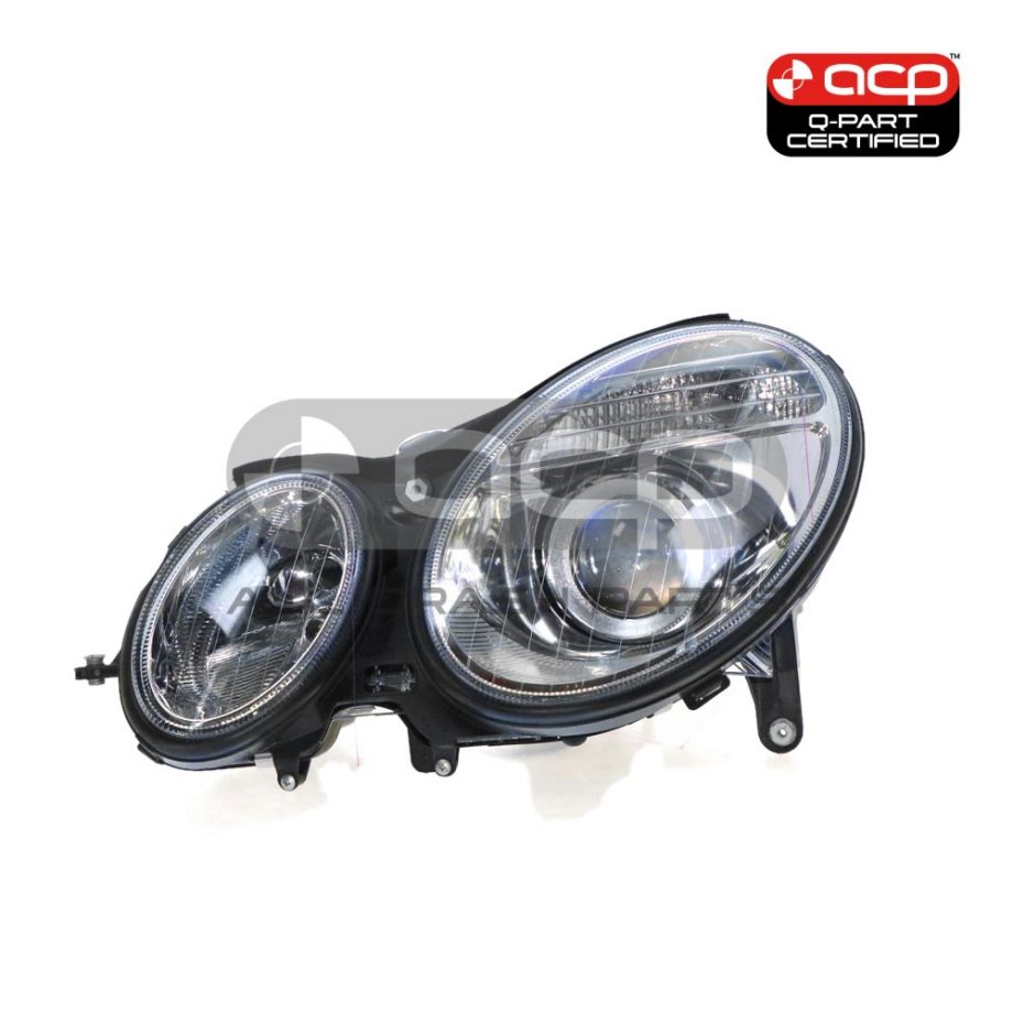 Head Lamp Passenger Side Certified Suits Mercedes-Benz E Class W211 2006 to 2009