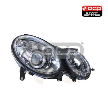 Head Lamp Drivers Side Certified Suits Mercedes-Benz E Class W211 2006 to 2009