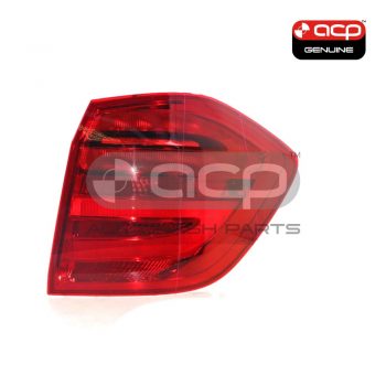 LED Tail Lamp Drivers Side Genuine Suits Mercedes-Benz GL Class X166 2013 to 2015