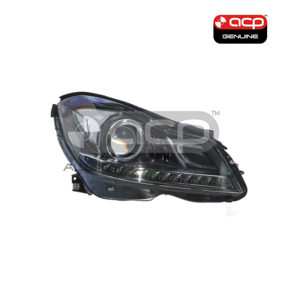 Bi-Xenon Head Lamp Drivers Side OES suits Mercedes-Benz C Class 2011 to 2016