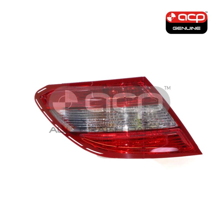 Tail Lamp Passenger Side Genuine Suits Mercedes-Benz C Class W204 6/2007 to 4/2011