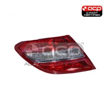 Tail Lamp Passenger Side Certified Suits Mercedes-Benz C Class W204 3/2010 to 4/2011