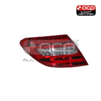 LED Tail Lamp Passenger Side Certified Suits Mercedes-Benz C Class W204/C204 8/2011 to 4/2016