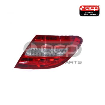LED Tail Lamp Drivers Side Certified Suits Mercedes-Benz C Class W204/C204 8/2011 to 4/2016