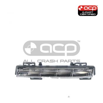 Daytime Running Lamp Passenger Side Certified suits Mercedes-Benz C Class 4/2011 to 7/2014