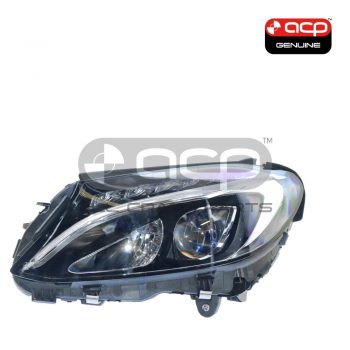 LED Head Lamp Passenger Side Genuine suits Mercedes-Benz C Class 2014 On