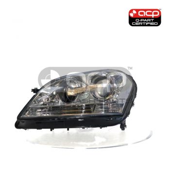 Halogen Electric Adjust Head Lamp Passenger Side Certified Suits Mercedes-Benz M Class W164 2005 to 2008