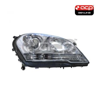 Halogen Electric Adjust Head Lamp Drivers Side Genuine Suits Mercedes-Benz M Class W164 2008 to 2012