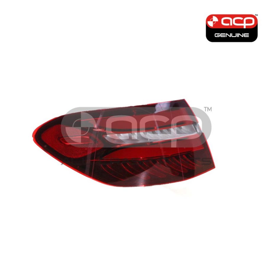 Red/Clear Tail Lamp Passenger Side Genuine Suits Mercedes-Benz GLC Class X253 2015 to 2018
