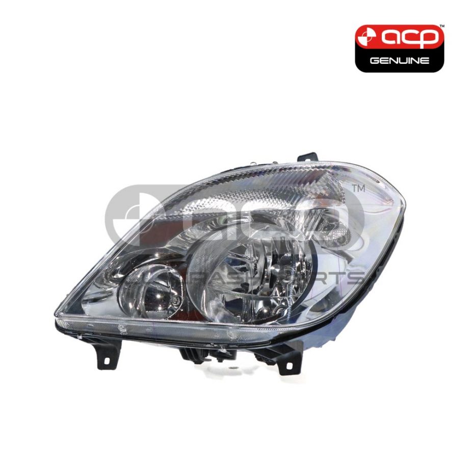 Head Lamp Passenger Side OES Suits Mercedes-Benz Sprinter Fitted Without Fog Lights 2006 to 2013