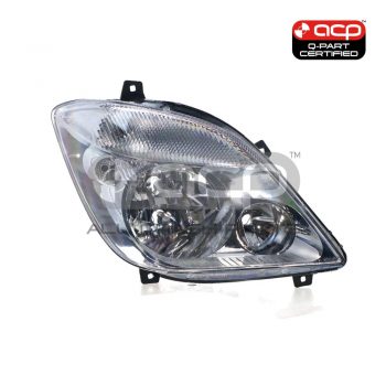 Halogen Head Lamp Drivers Side Certified Suits Mercedes-Benz Sprinter Fitted With Fog Lights 2006 to 2013