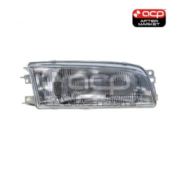 Head Lamp Drivers Side Aftermarket Suits Mitsubishi Lancer CE Sedan/Wagon 1996 to 1998