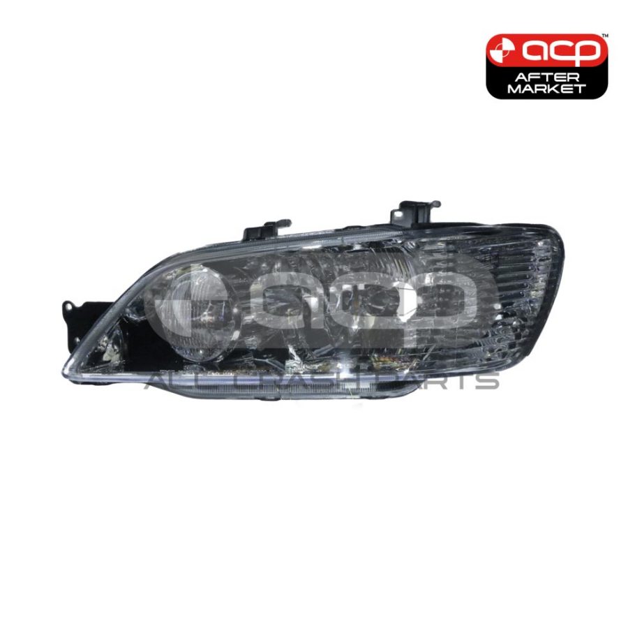 Head Lamp Passenger Side Aftermarket Suits Mitsubishi Lancer CG 2002 to 2003