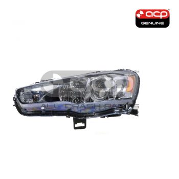 Xenon Head Lamp Passenger Side Genuine Suits Mitsubishi Lancer CJ 2007 to 2015