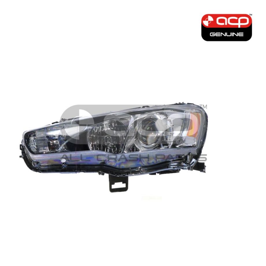 Xenon Head Lamp Passenger Side Genuine Suits Mitsubishi Lancer CJ 2007 to 2015