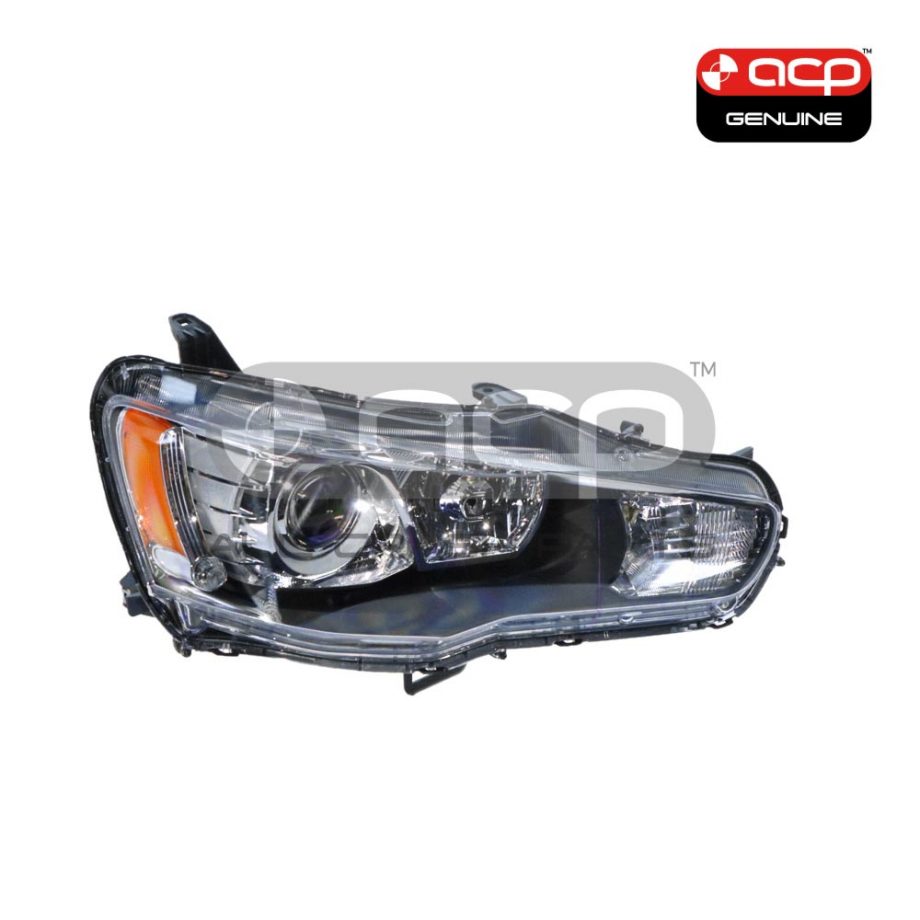 Xenon Head Lamp Drivers Side Genuine Suits Mitsubishi Lancer CJ 2007 to 2015