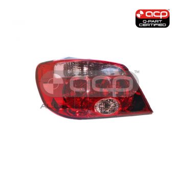 Tail Lamp Passenger Side Certified Suits Mitsubishi Outlander LS/XLS ZF 8/2004 to 10/2006