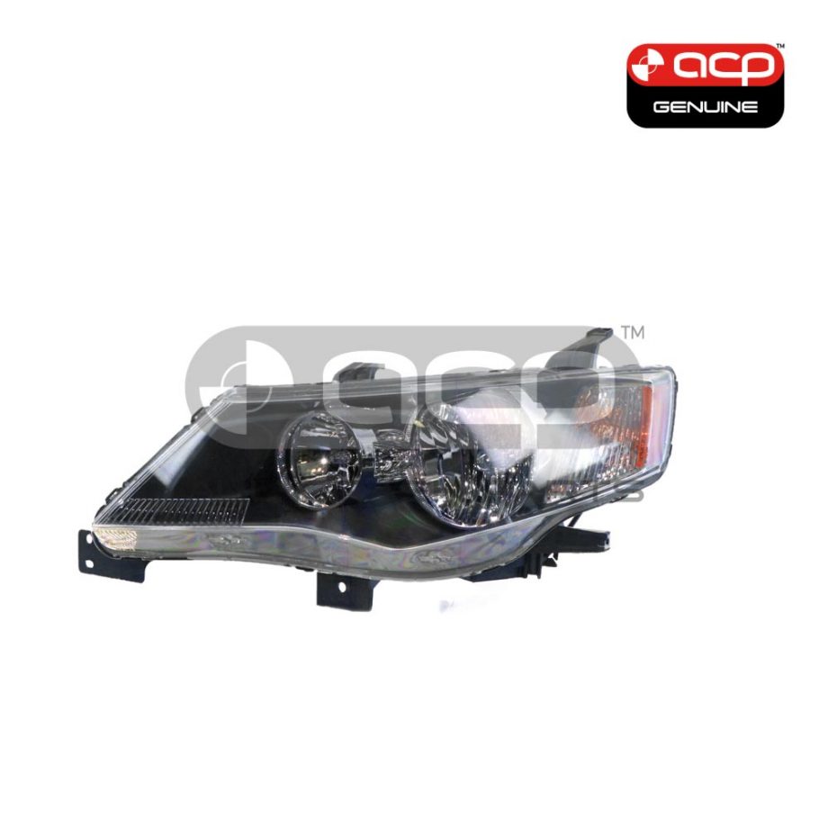 Halogen Head Lamp Passenger Side Genuine Suits Mitsubishi Outlander ZG 2006 to 2007