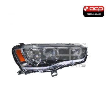 Halogen Head Lamp Drivers Side Genuine Suits Mitsubishi Outlander ZH 2009 to 2012