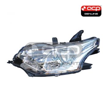 Halogen Head Lamp Passenger Side Genuine Suits Mitsubishi Outlander ZJ 2012 to 2015