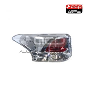 Tail Lamp Passenger Side Certified Suits Mitsubishi Outlander ZJ 2012 to 2015