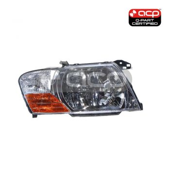 Head Lamp Drivers Side Certified Suits Mitsubishi Pajero NP 2002 to 2006