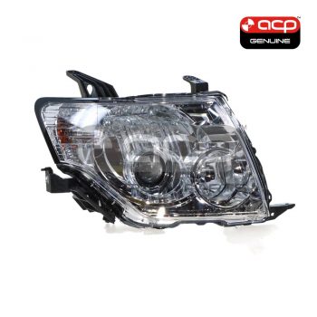 Head Lamp Drivers Side Genuine suits Mitsubishi Pajero 2006 to 2011