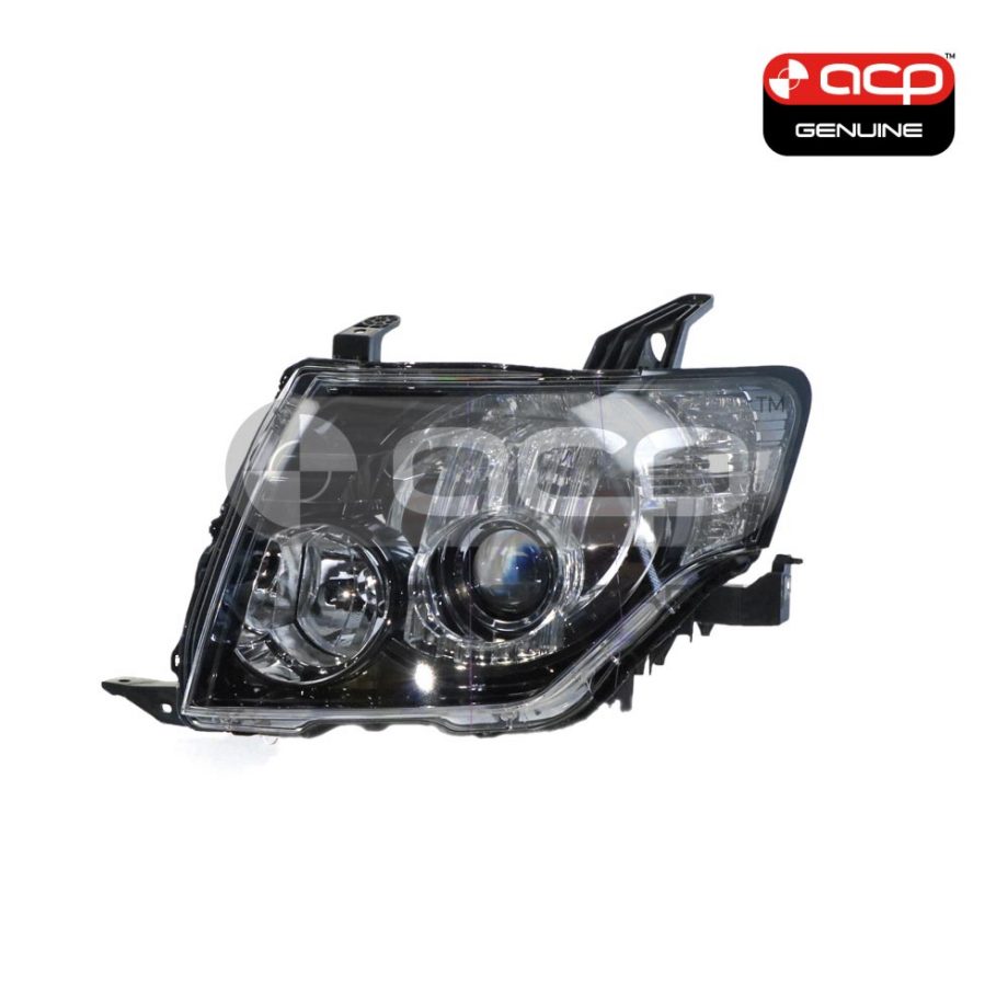 Xenon Head Lamp Passenger Side Genuine suits Mitsubishi Pajero 2006 to 2011