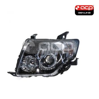 Halogen Head Lamp Passenger Side Genuine Suits Mitsubishi Pajero GLS/VRX NT 2008 to 2009