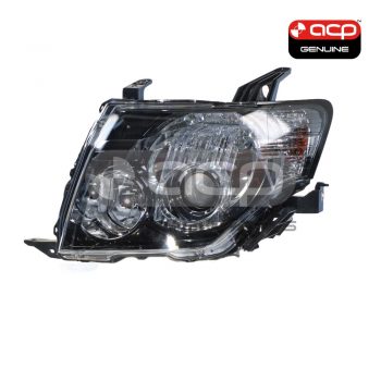 Xenon Chrome Head Lamp Passenger Side Genuine suits Mitsubishi Pajero Exceed 2006 to 2009