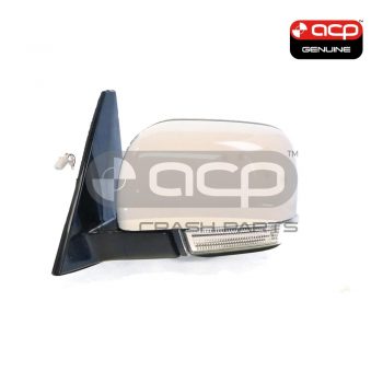 Door Mirror With Indicator Passenger Side Genuine suits Mitsubishi Pajero 2008 to 2014