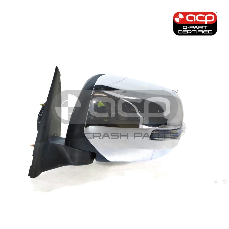 Chrome Door Mirror Passenger Side Certified suits Mitsubishi Challenger PC & Triton MN 8/2009 to 12/2015