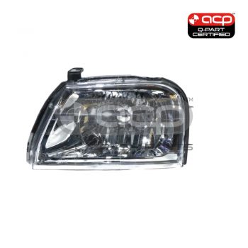Head Lamp Passenger Side Certified Suits Mitsubishi Triton GLS V6 MK 2001 to 2006