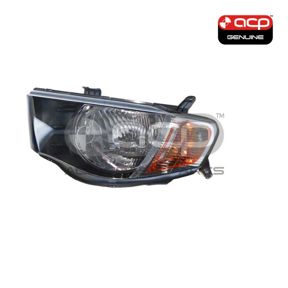 Head Lamp Passenger Side Genuine suits Mitsubishi Triton ML GLS/GLXR/VR 7/2006 to 8/2009