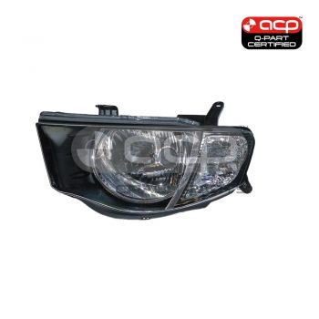 Head Lamp Passenger Side Certified suits Mitsubishi Triton ML GLS/GLXR/VR 7/2006 to 8/2009