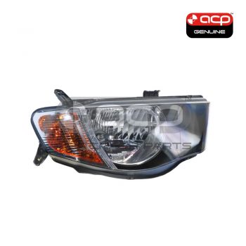 Head Lamp Drivers Side Genuine suits Mitsubishi Triton ML GLS/GLXR/VR 7/2006 to 8/2009