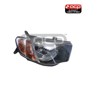Head Lamp Drivers Side Certified suits Mitsubishi Triton ML GLS/GLXR/VR 7/2006 to 8/2009