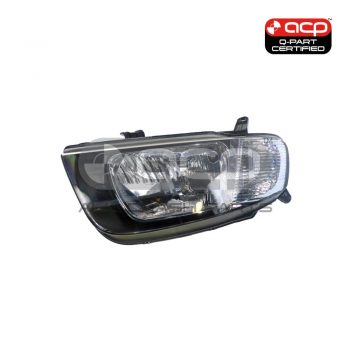 Head Lamp Passenger Side Certified Suits Mitsubishi Triton ML GL/GLX 2006 to 2009
