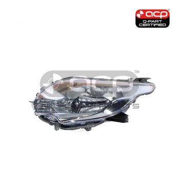 Halogen Head Lamp Passenger Side Certified Suits Mitsubishi Triton MQ GLX 2015 to 2016