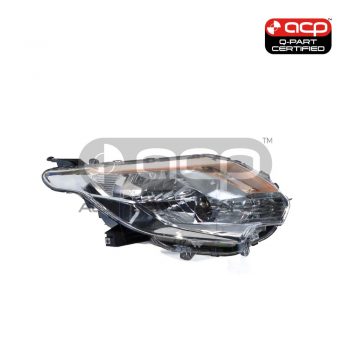 Halogen Head Lamp Drivers Side Certified Suits Mitsubishi Triton MQ GLX 2015 to 2016