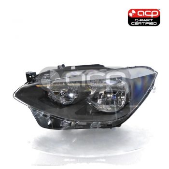 Halogen Manual Adjust Head Lamp Passenger Side Certified Suits BMW 1 Series F20 2011 to 2016