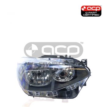Halogen Manual Adjust Head Lamp Drivers Side Certified Suits BMW 1 Series F20 2011 to 2016