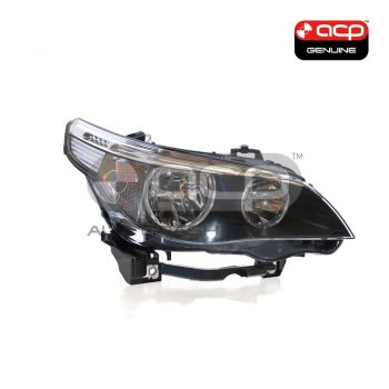 Halogen Head Lamp Drivers Side OES Suits BMW 5 Series E60/E61 2003 to 2007