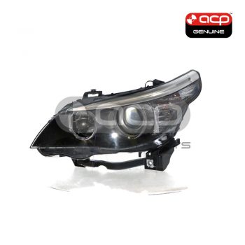 Halogen Head Lamp Passenger Side OES Suits BMW 5 Series E60/E61 2007 to 2010