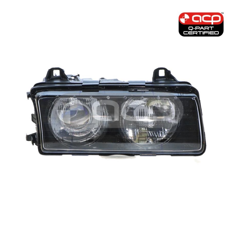 Halogen Manual Adjust Head Lamp Drivers Side Certified Suits BMW 3 Series E36 1991 to 2000