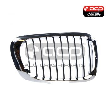 Grille Drivers Side Aftermarket Suits BMW 3 Series E46 1998 to 2005