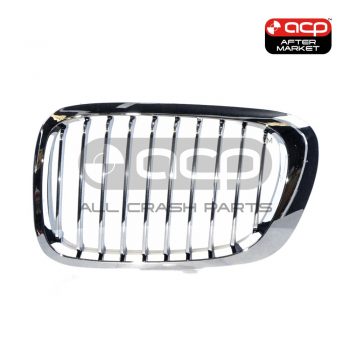 Grille Passenger Side Aftermarket Suits BMW 3 Series E46 1998 to 2005