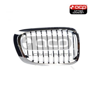 Grille Drivers Side Aftermarket Suits BMW 3 Series E46 1998 to 2005