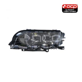 Halogen Head Lamp Passenger Side Certified Suits BMW 3 Series E46 Sedan 1998 to 2001